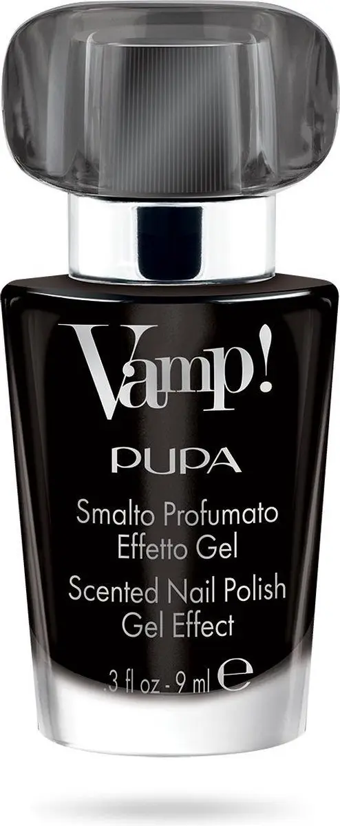 Pupa Vamp! Nagellak Rock Black 305 - 9ml