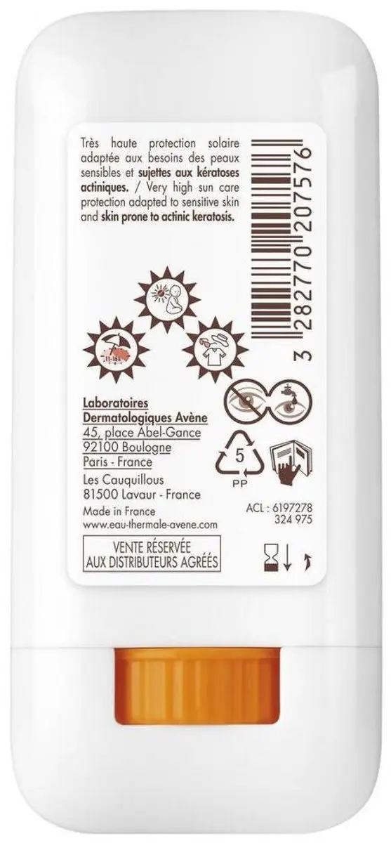 Avène Sunsistick KA SPF50+ Zonnebrand 20ml