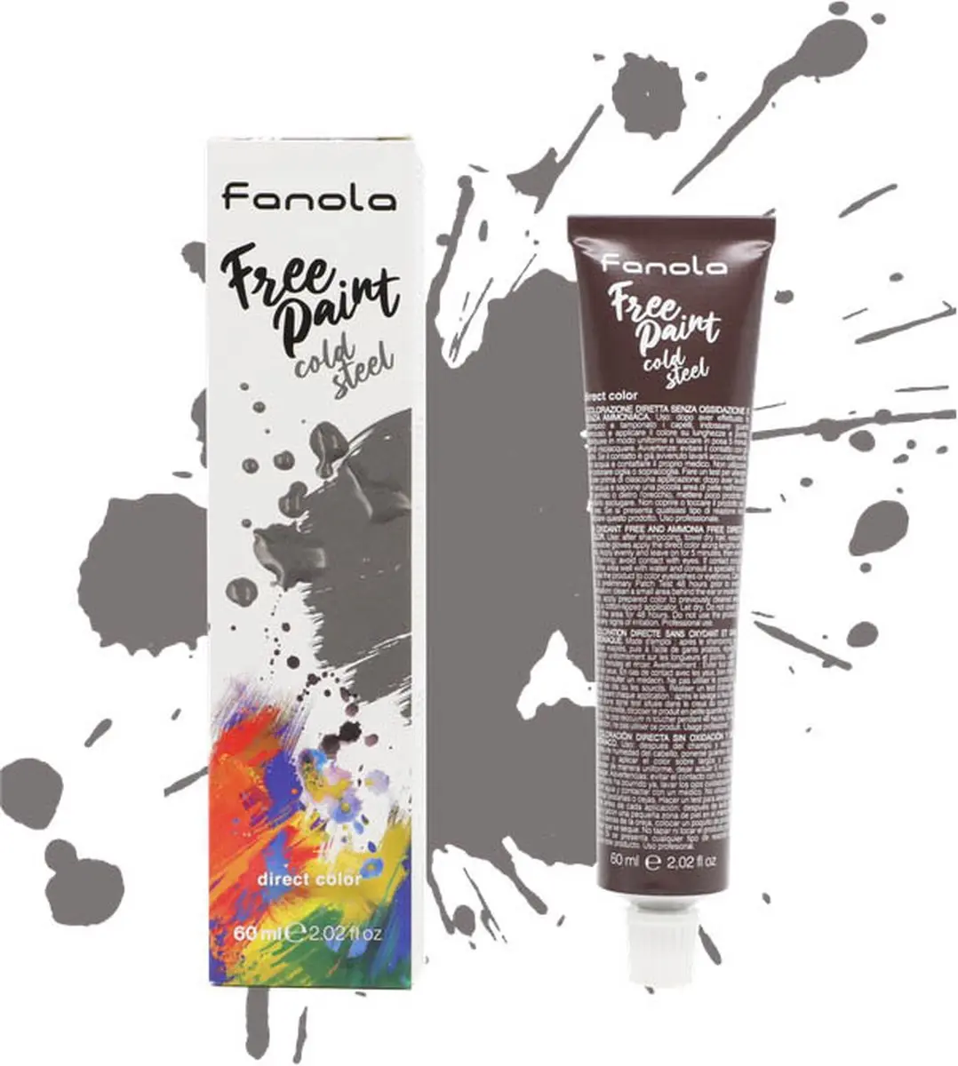 Fanola Free Paint Direct Color 60ml - Rood