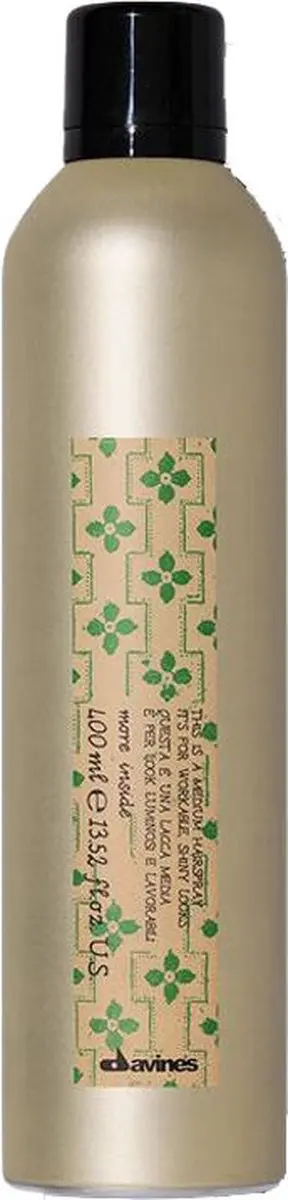 Davines More Inside Medium Hold Hairspray 400ml - afbeelding 6 van 6