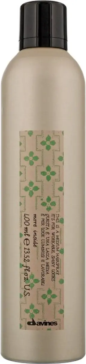 Davines More Inside Medium Hold Hairspray 400ml