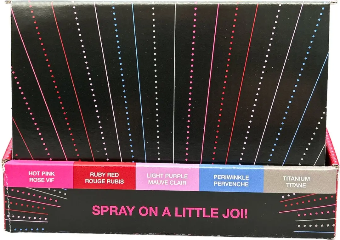 Joico InstaTint Kleurspray Shimmer - 50ml - 30 Stuks (5x6) - Blauw/Grijs/Paars/Rood/Roze
