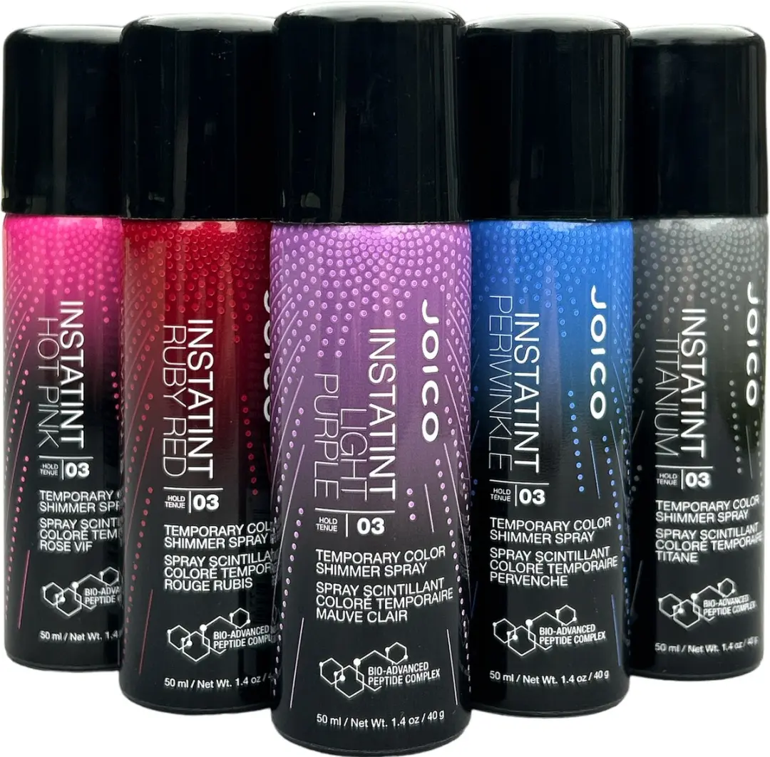 Joico InstaTint Kleurspray Shimmer - 50ml - 30 Stuks (5x6) - Blauw/Grijs/Paars/Rood/Roze