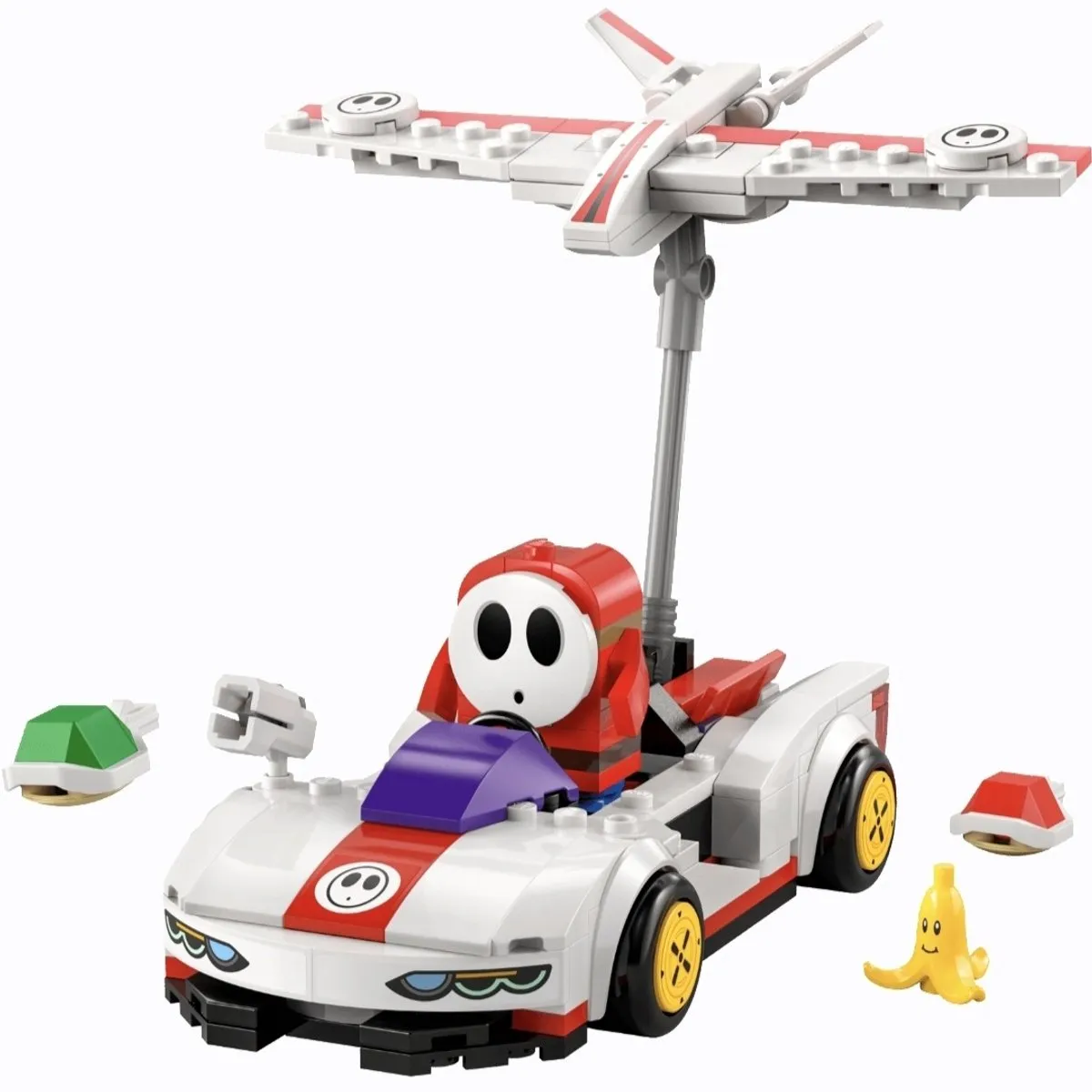 LEGO 72045 Mario Kart Shy Guy Vleugelflitser - 249 Stukken - afbeelding 6 van 6