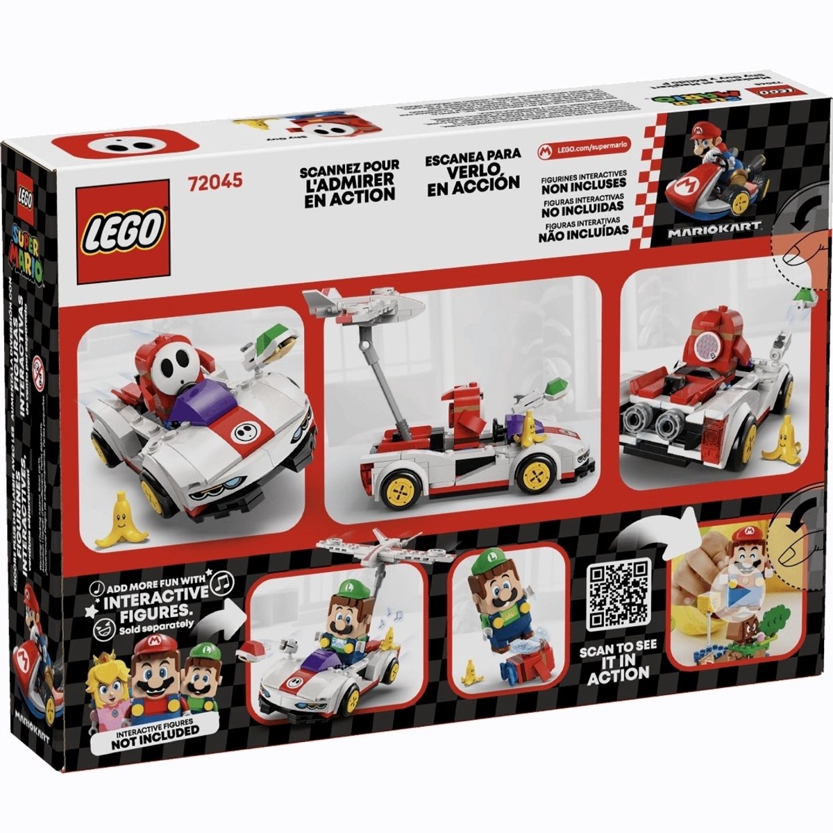 LEGO 72045 - Mario Kart - Shy Guy in de Vleugelflitser - 7+ Jaar