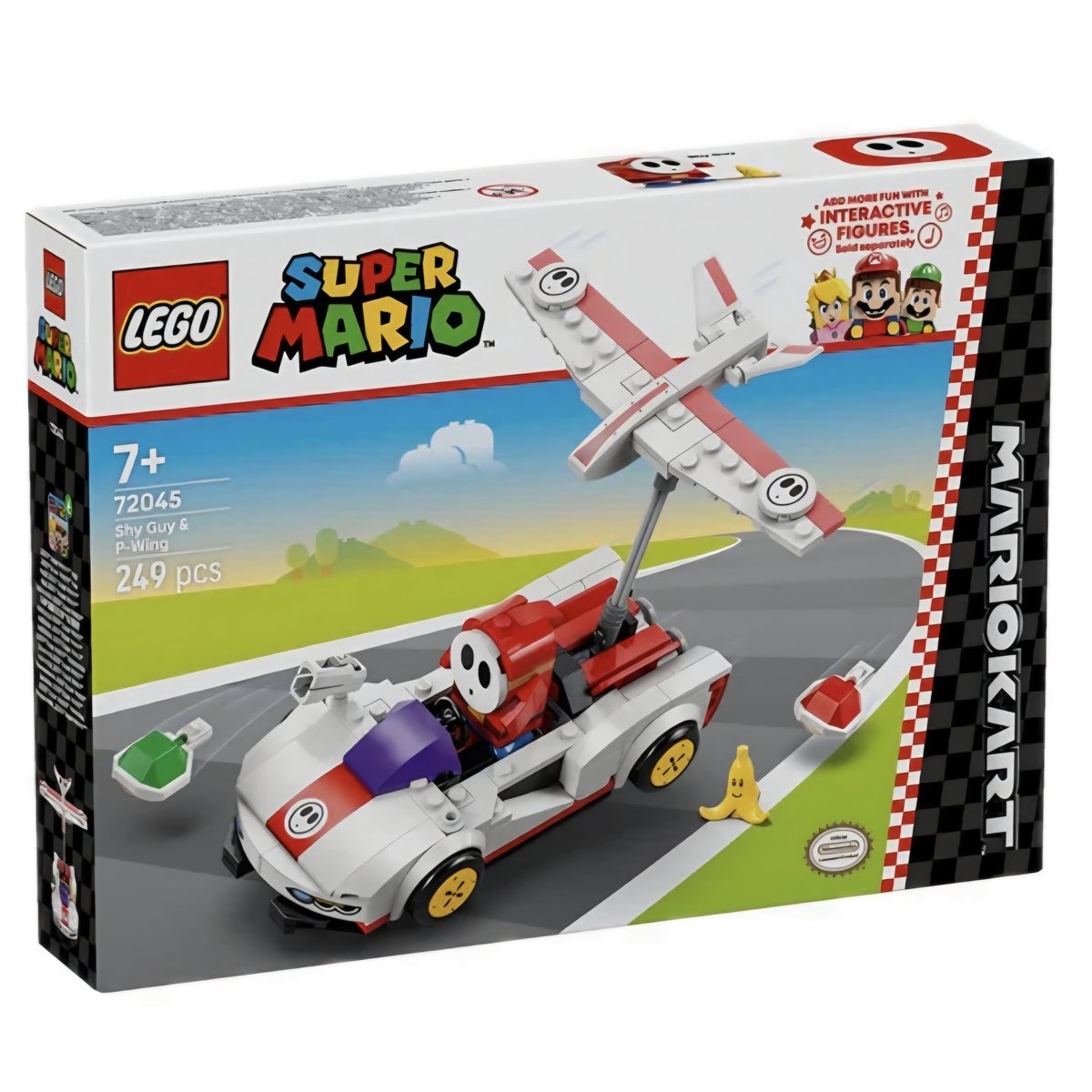 LEGO 72045 - Mario Kart - Shy Guy in de Vleugelflitser - 7+ Jaar