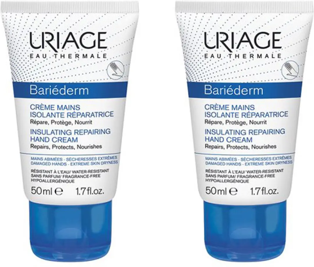 Uriage Bariéderm Cica Herstellende Handcrème 2x50ml