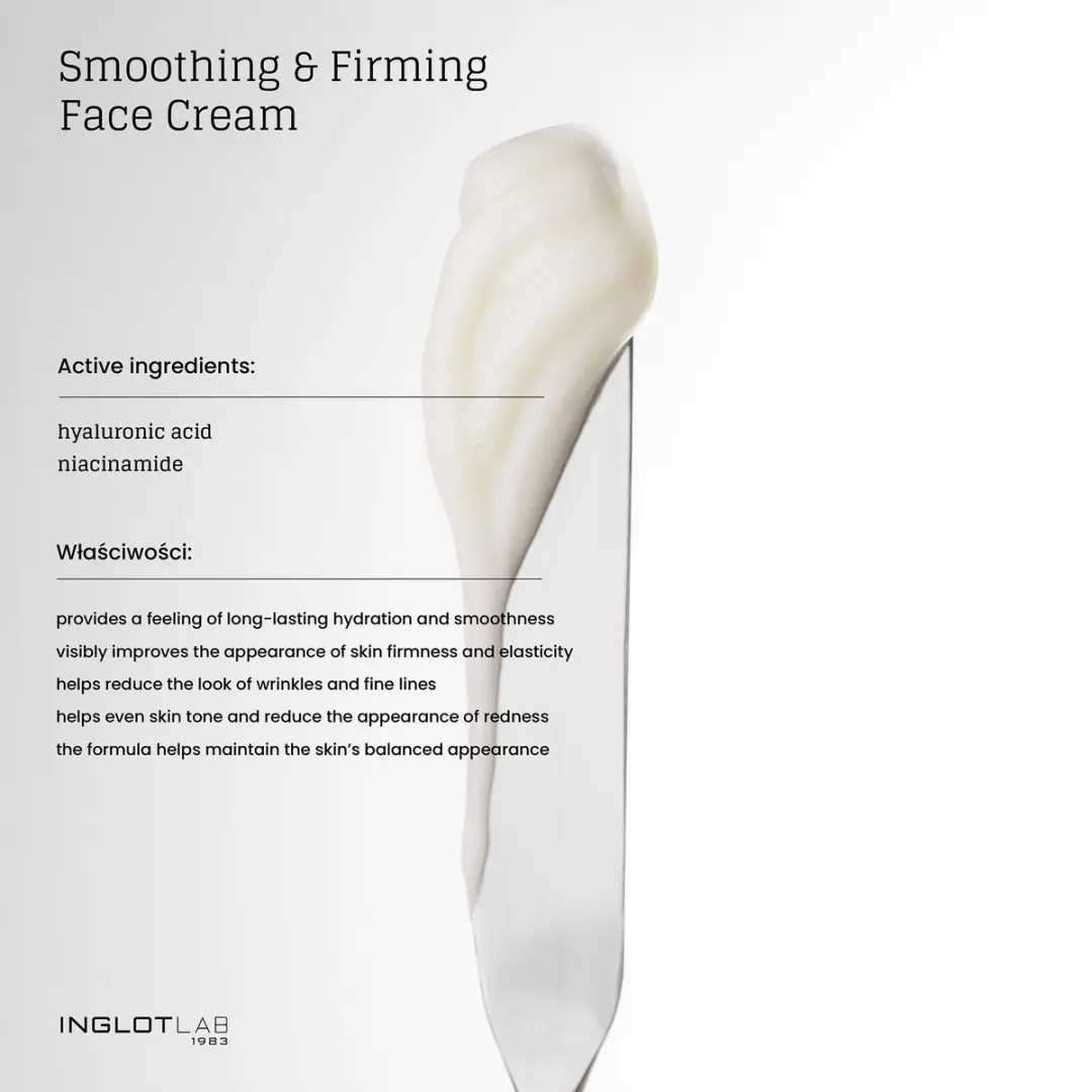 Inglot Lab Smoothing & Firming Face Cream 50ml