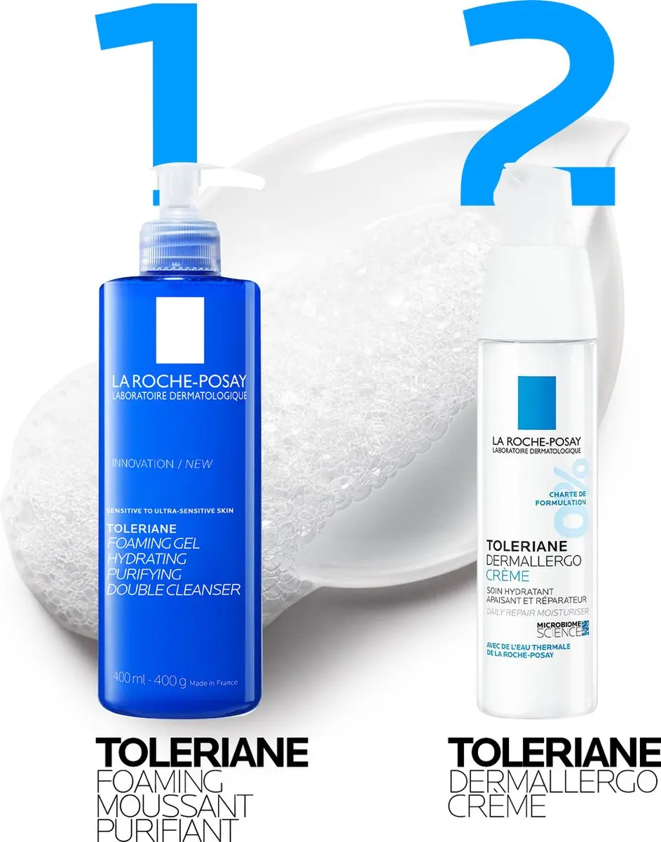 La Roche-Posay Toleriane Schuimende Reinigingsgel 400ml