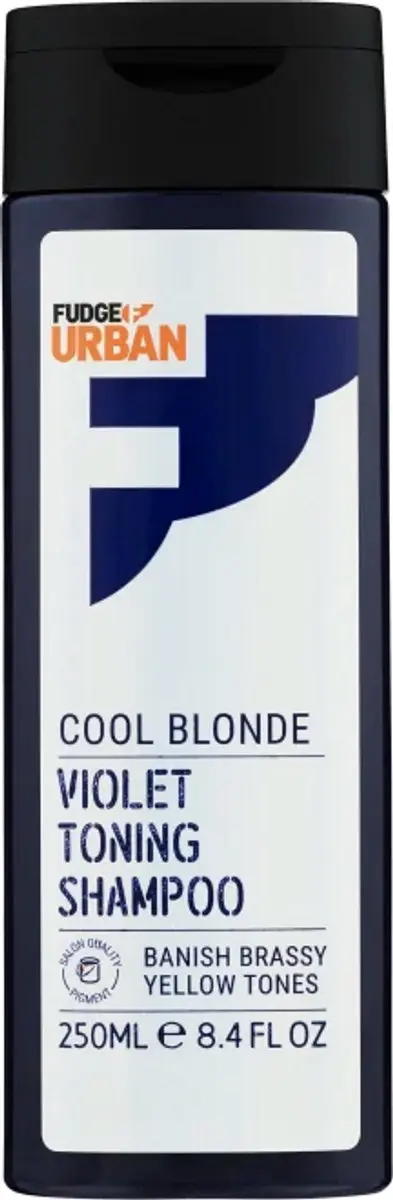 Fudge Urban Cool Blonde Violet Toning Shampoo 250ml