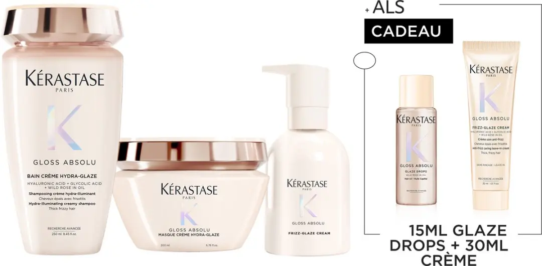 Kérastase Gloss Absolu Routine Krullend Haar