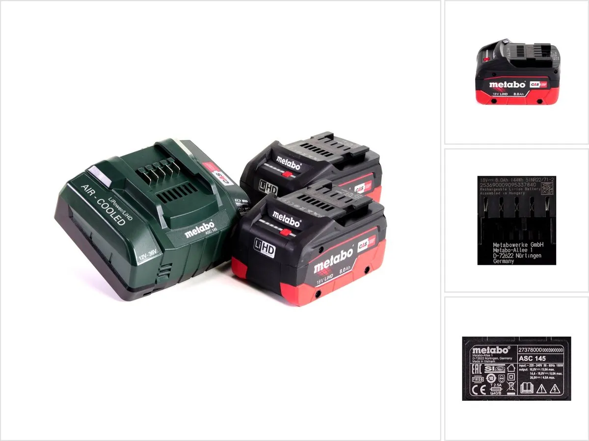 Metabo 18V Accubasis Set