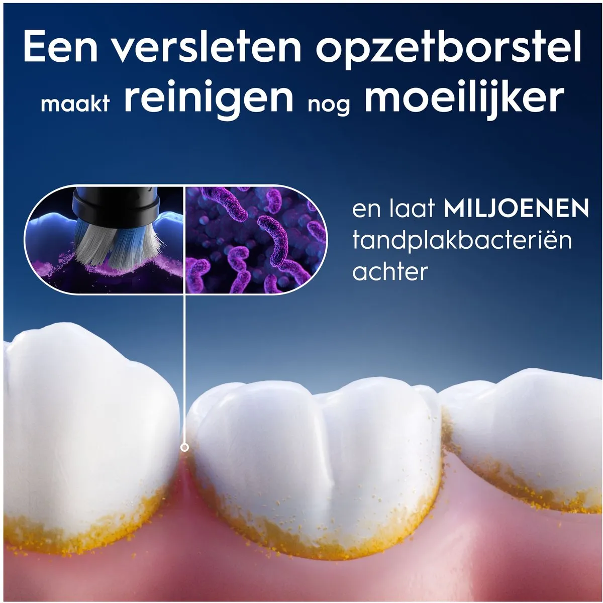 Oral-B iO Radiant White Opzetborstels 8 Stuks - Zwart