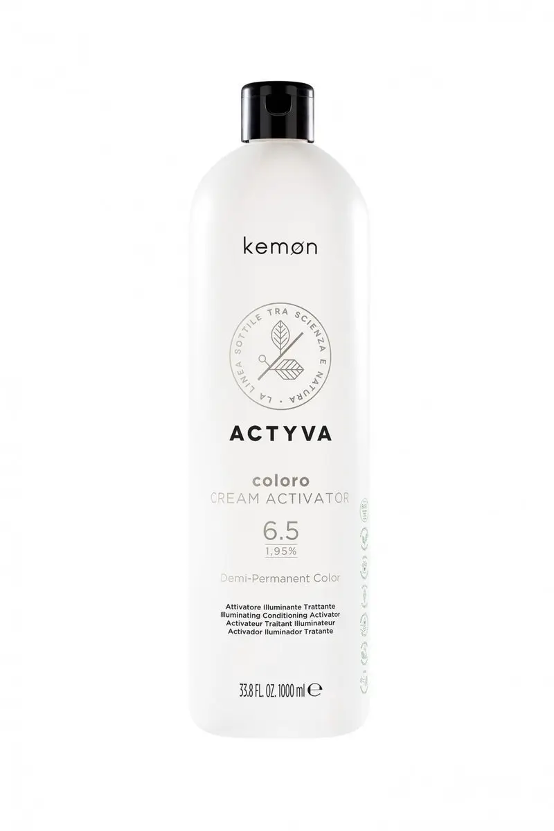 Kemon Actyva Coloro Cream Activator 10 Demi-Permanente Kleur 1L