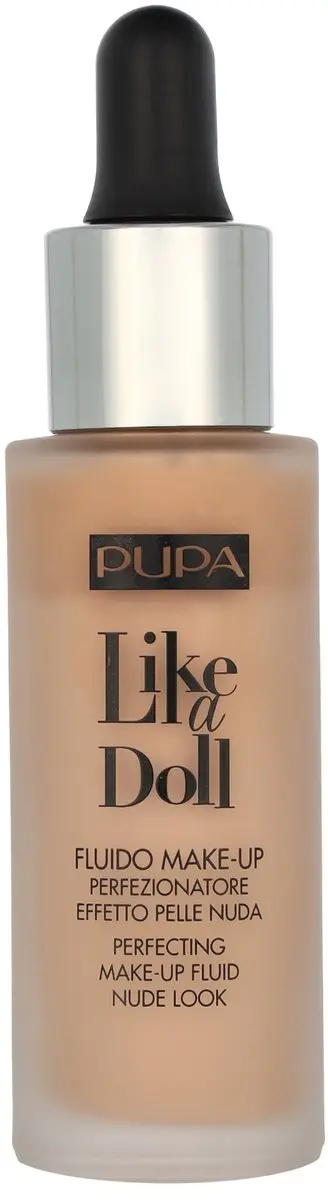 Pupa Like A Doll Make-Up Fluid 020 Light Beige - 20ml