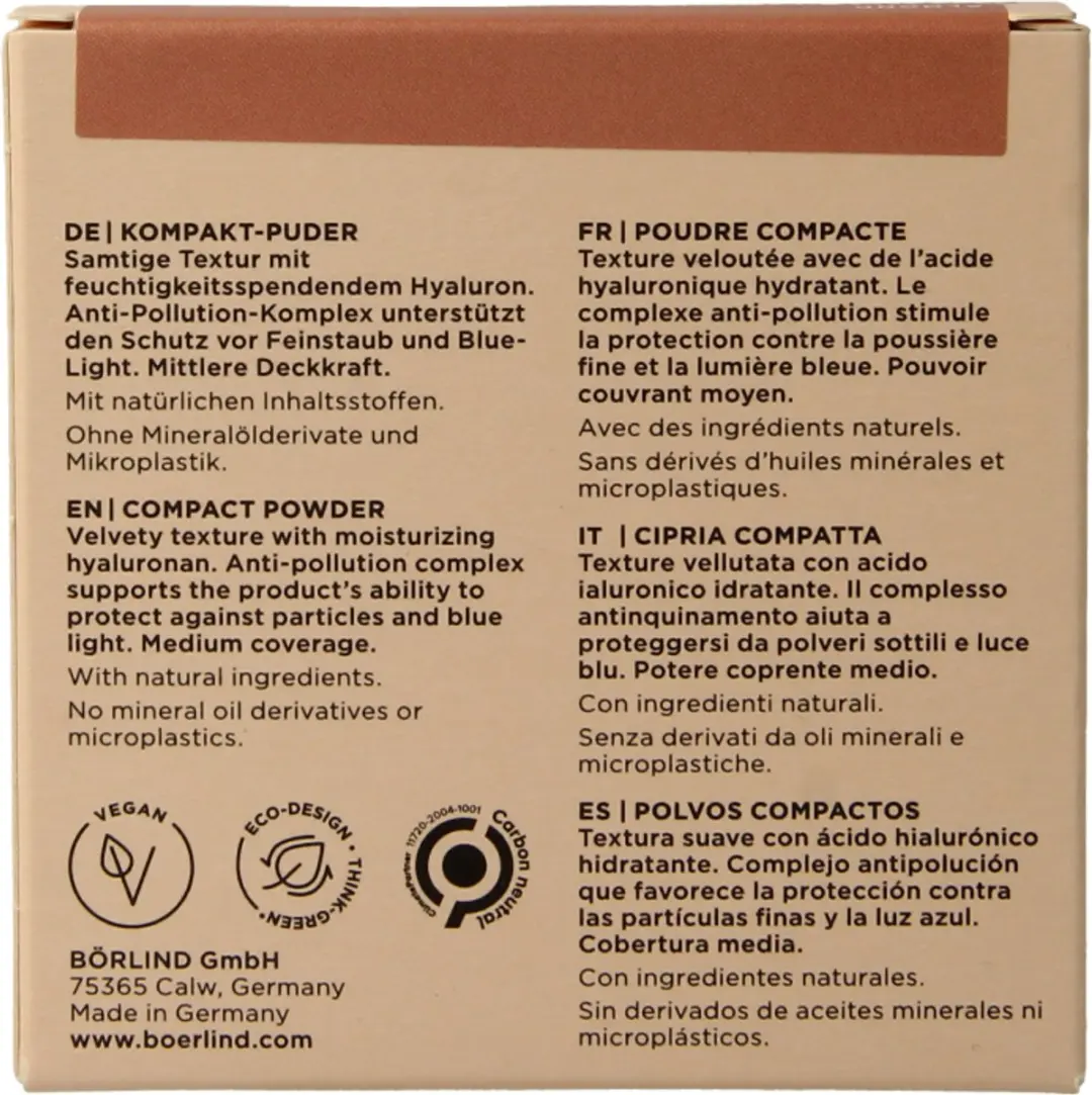 Annemarie Börlind Compact Powder Almond 9g