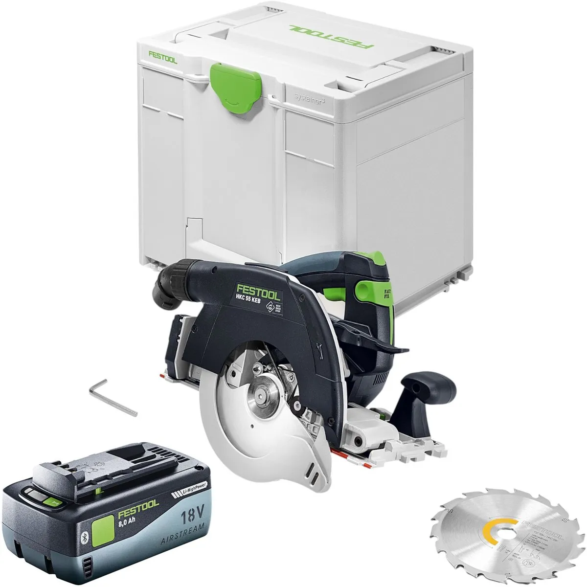 Festool HKC 55 KEB-Basic Accu-Cirkelzaag 18V 160mm