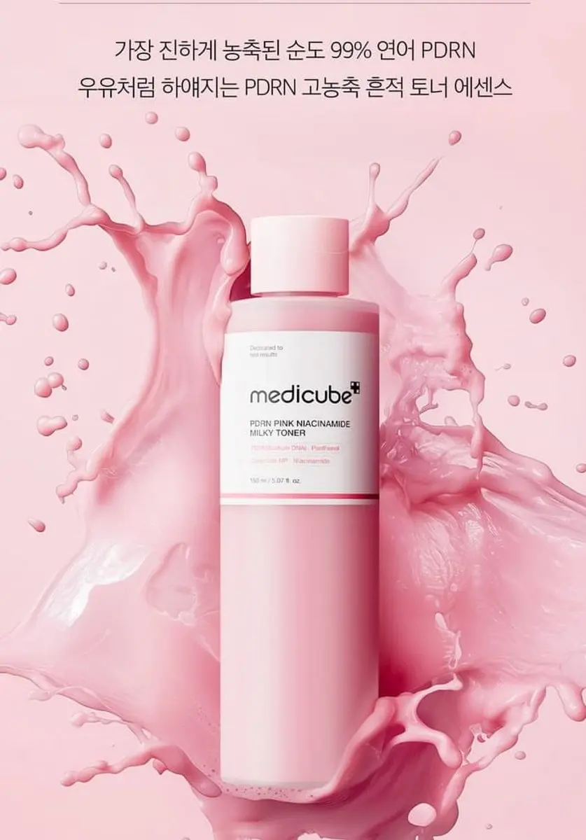 Medicube PDRN Pink Niacinamide Milky Toner 150ml