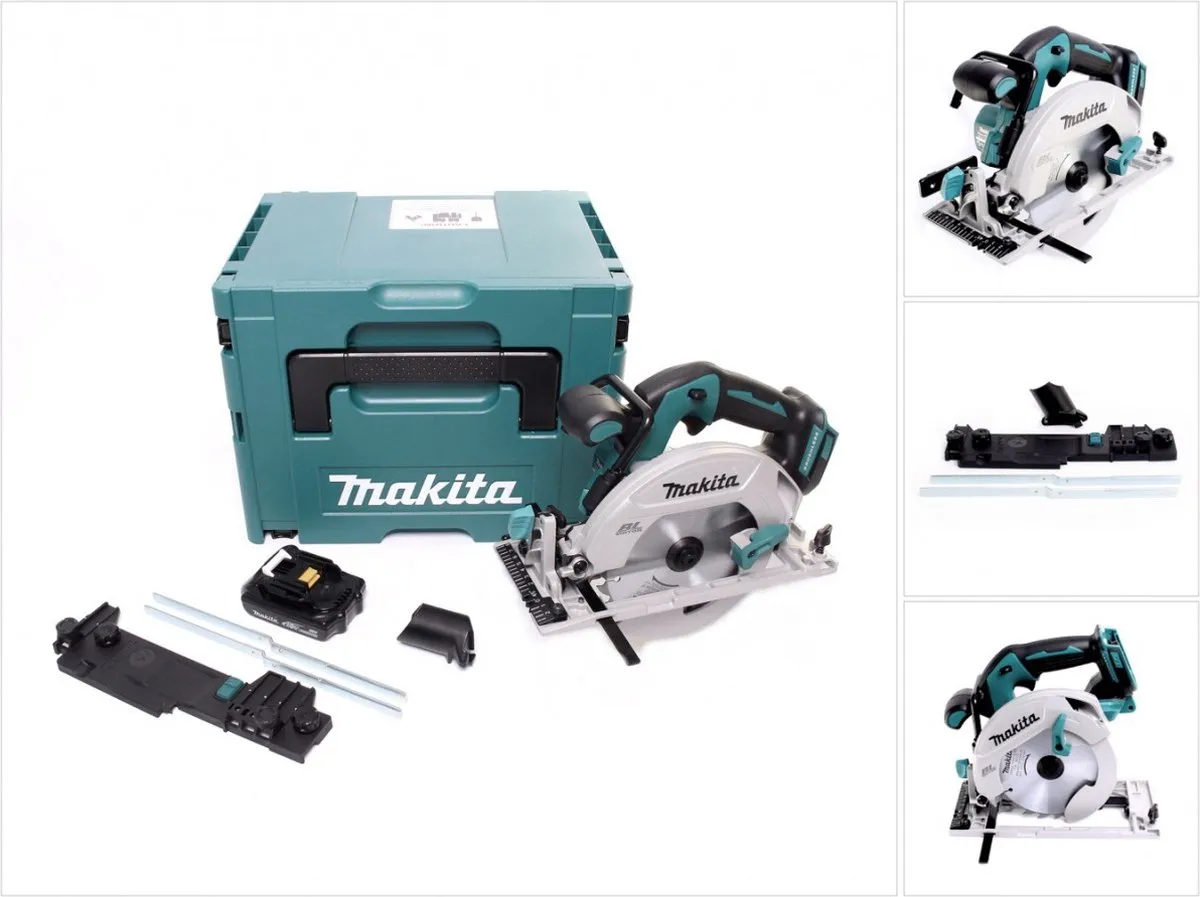 Makita DHS680Y1J Accu-handcirkelzaag 18V 165mm