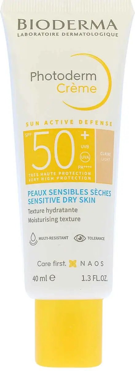 Bioderma Photoderm Lichtgetinte Zonnecrème SPF 50+ 40ml