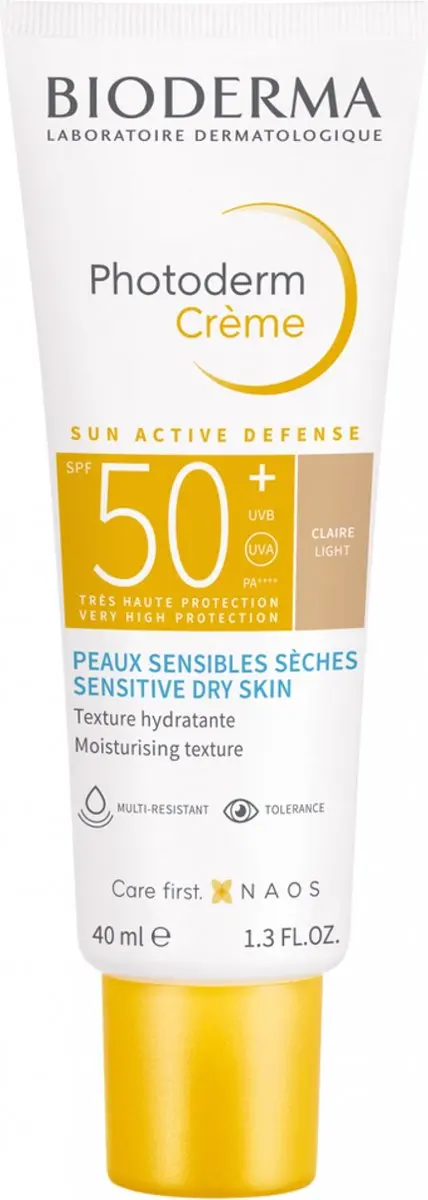 Bioderma Photoderm Lichtgetinte Zonnecrème SPF 50+ 40ml