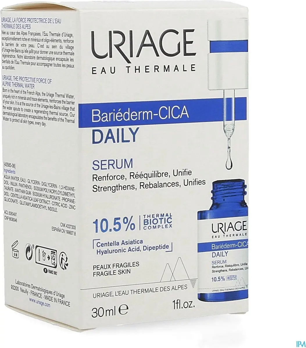Uriage Bariéderm Cica Daily Serum 30ml