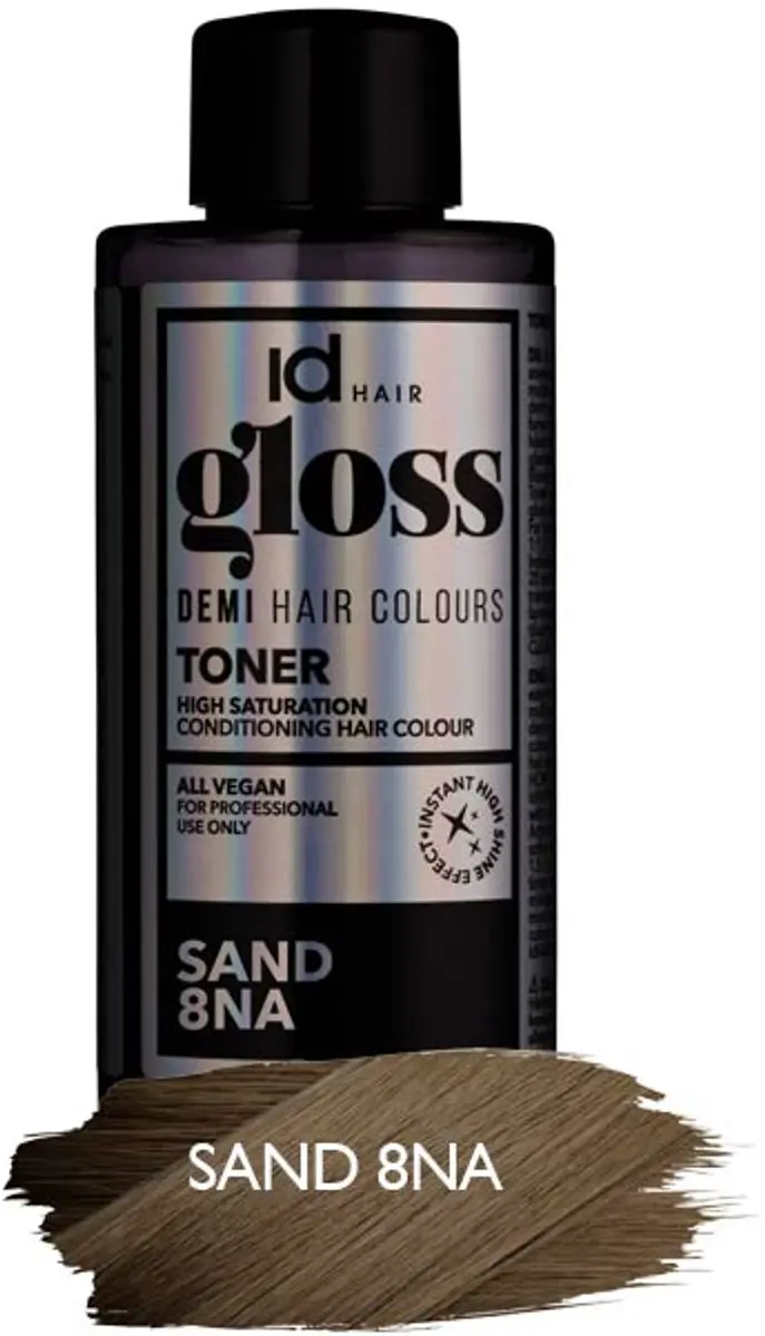 IdHAIR Gloss Sand 8Na Permanent Haarkleuring