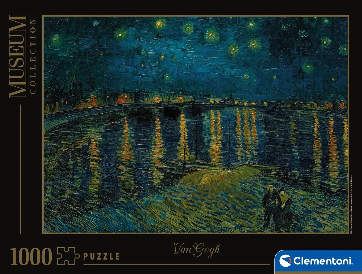 Clementoni Museum Orsay Van Gogh Puzzel 1000 Stuks - Multikleur