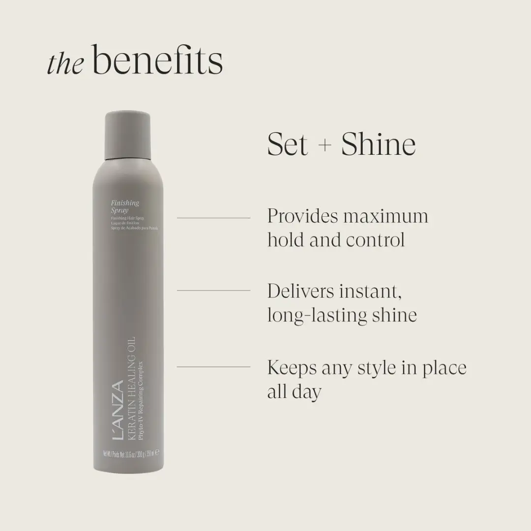 L'anza Keratin Healing Oil Finishing Spray 350ml