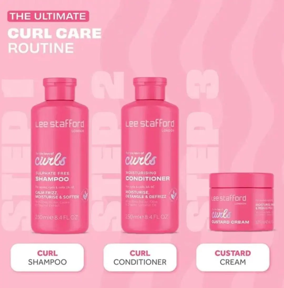 Lee Stafford For The Love Of Curls Custard Cream 125ml