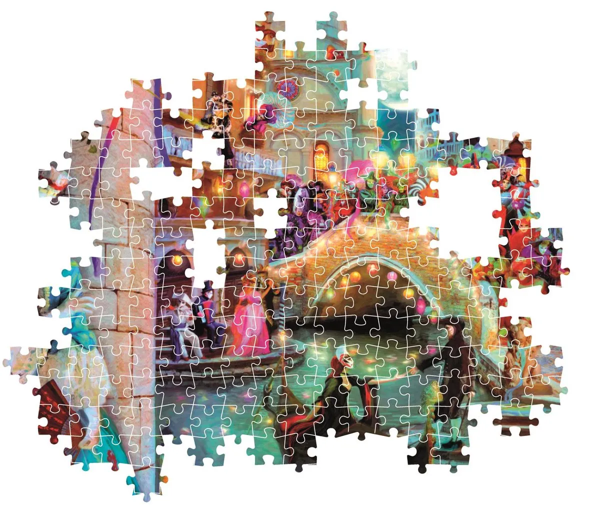 Clementoni Carnival Moon Puzzel 1000 Stukjes - Multikleur - afbeelding 6 van 6