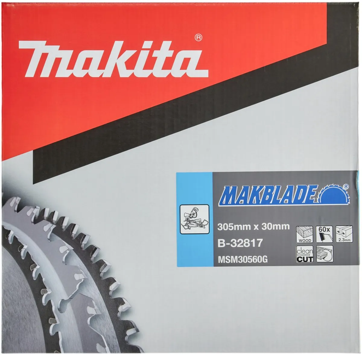 Makita Cirkelzaagblad B-32817 Hout 305mm 60T