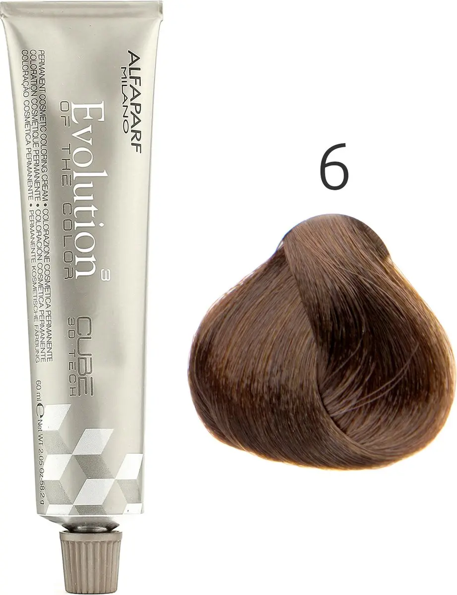Alfaparf Milano Evolution of the Color 6 60ml - Zwart