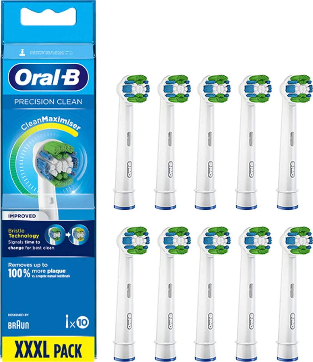 Oral-B Precision Clean Opzetborstels 10 Stuks - CleanMaximiser