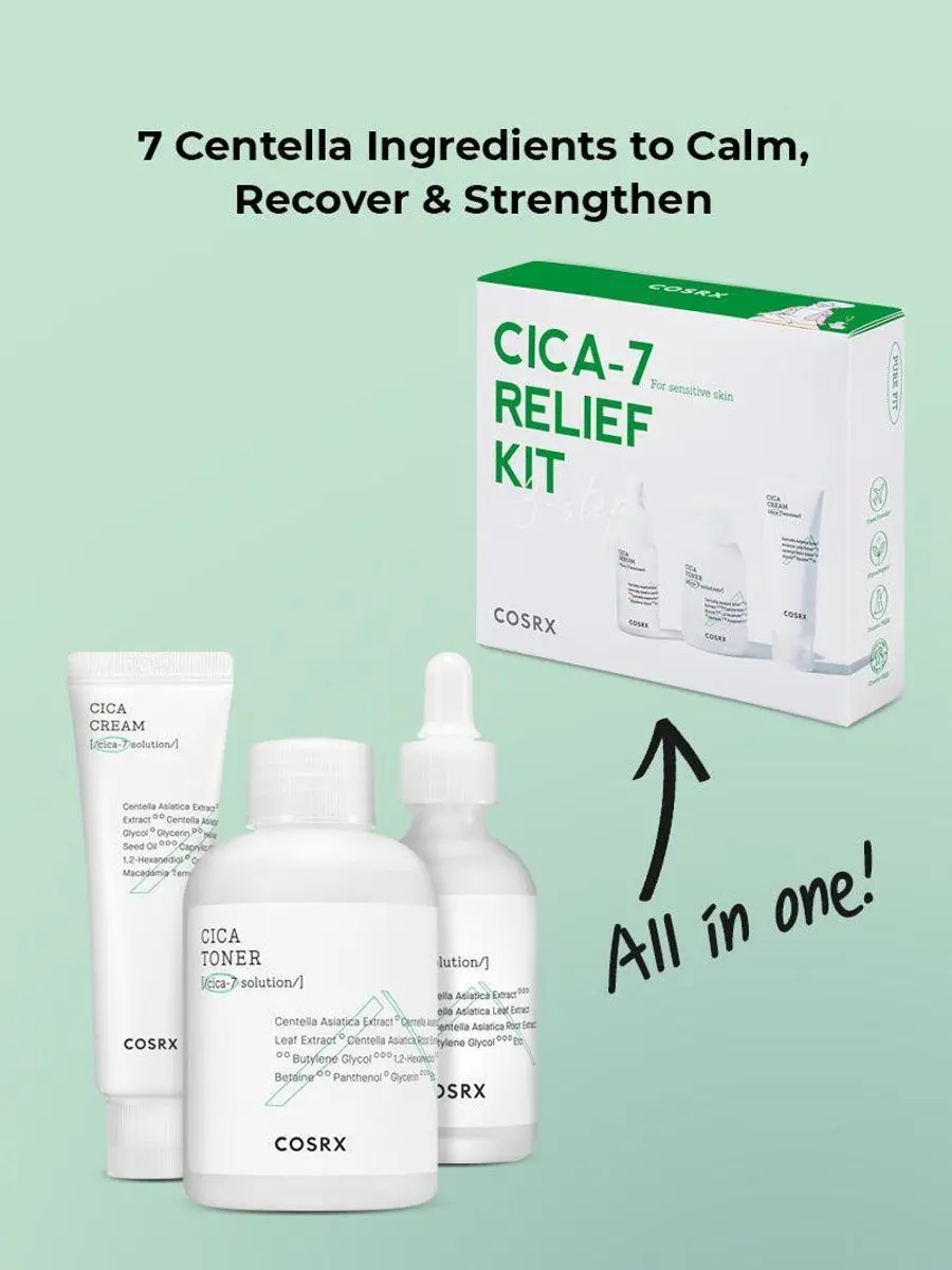 CosRx CICA-7 Relief Kit - 3 Stuks - afbeelding 6 van 6