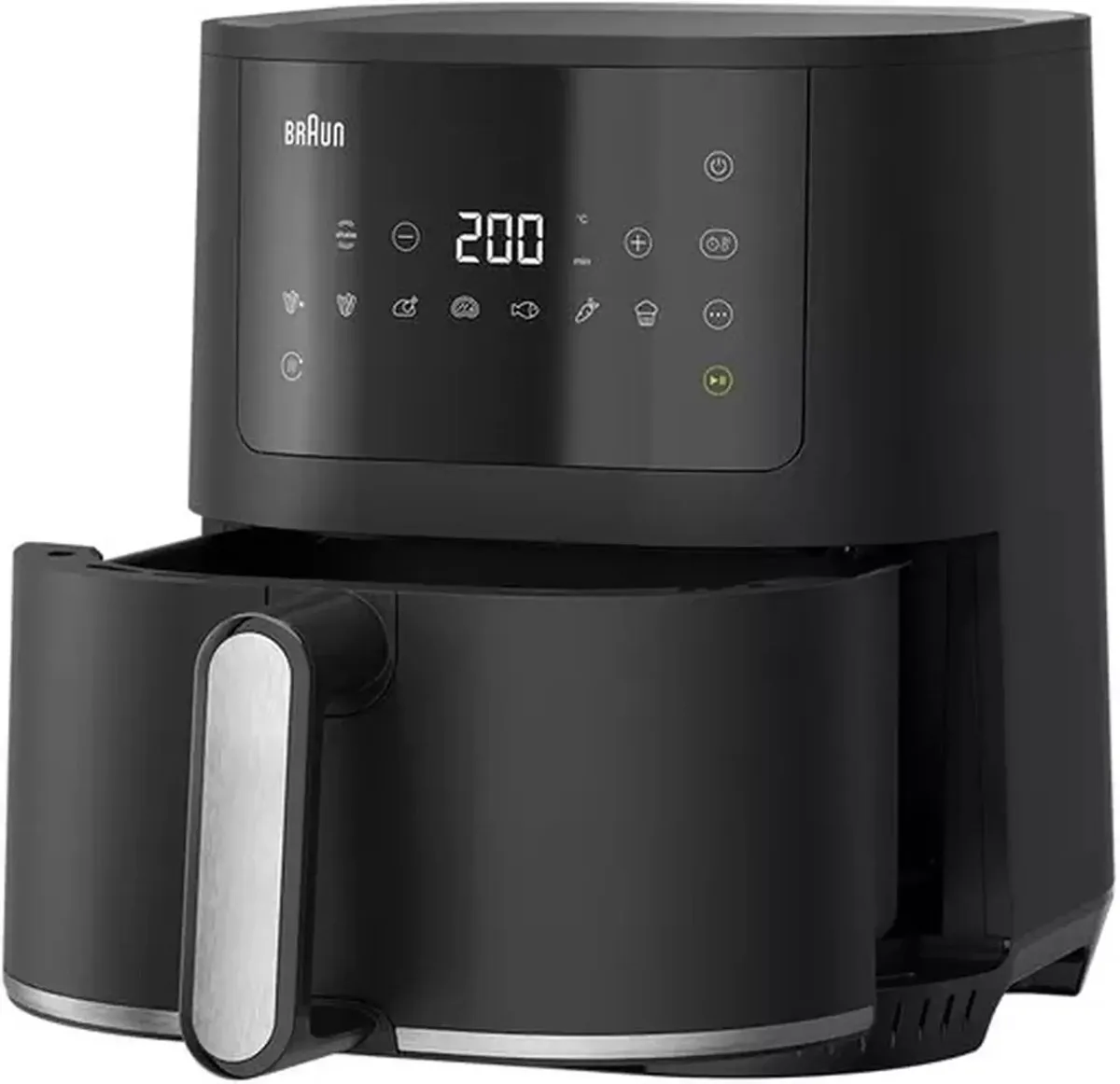 Braun MultiFry 3 HF3030 Friteuse 1500W - 4,3L - Zwart