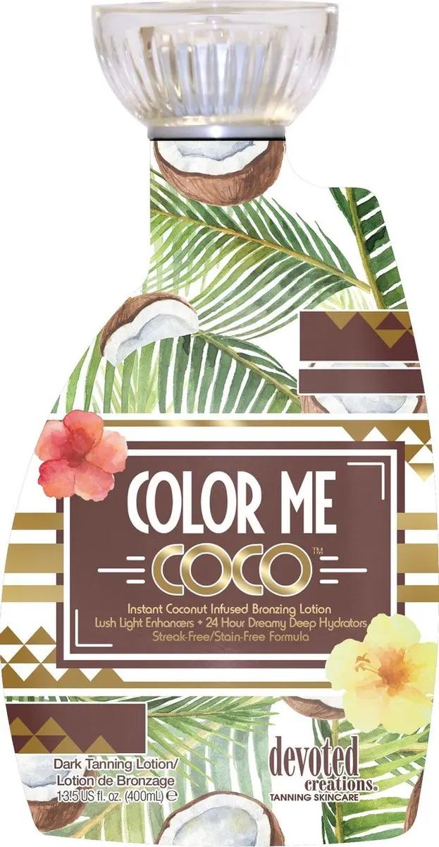 Devoted Creations Color Me Coco Zonnebankcrème 400ml