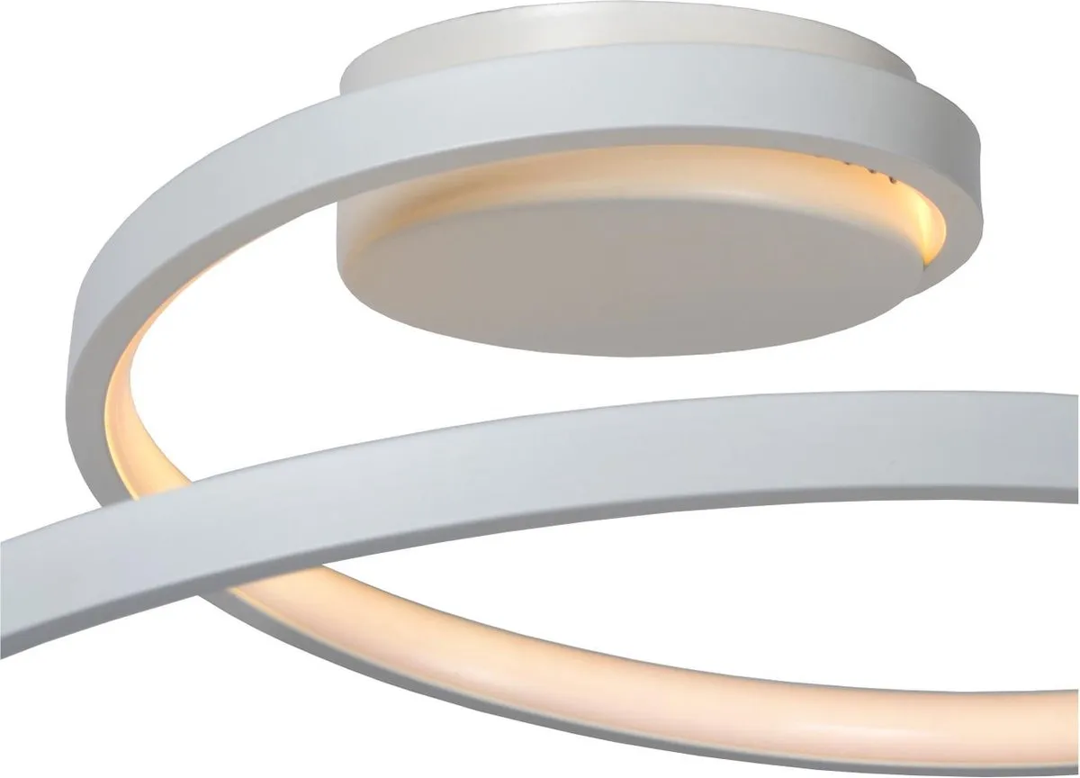 Lucide Maxence Plafondlamp Ø46cm - LED 24W 3000K Wit