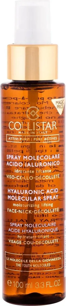 Collistar Pure Actives Hyaluronzuur Spray 100ml