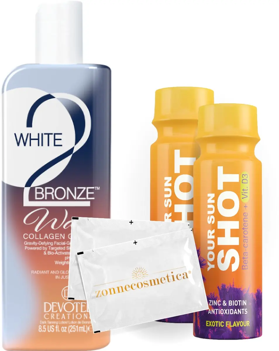 Devoted Creations White 2 Bronze Wave