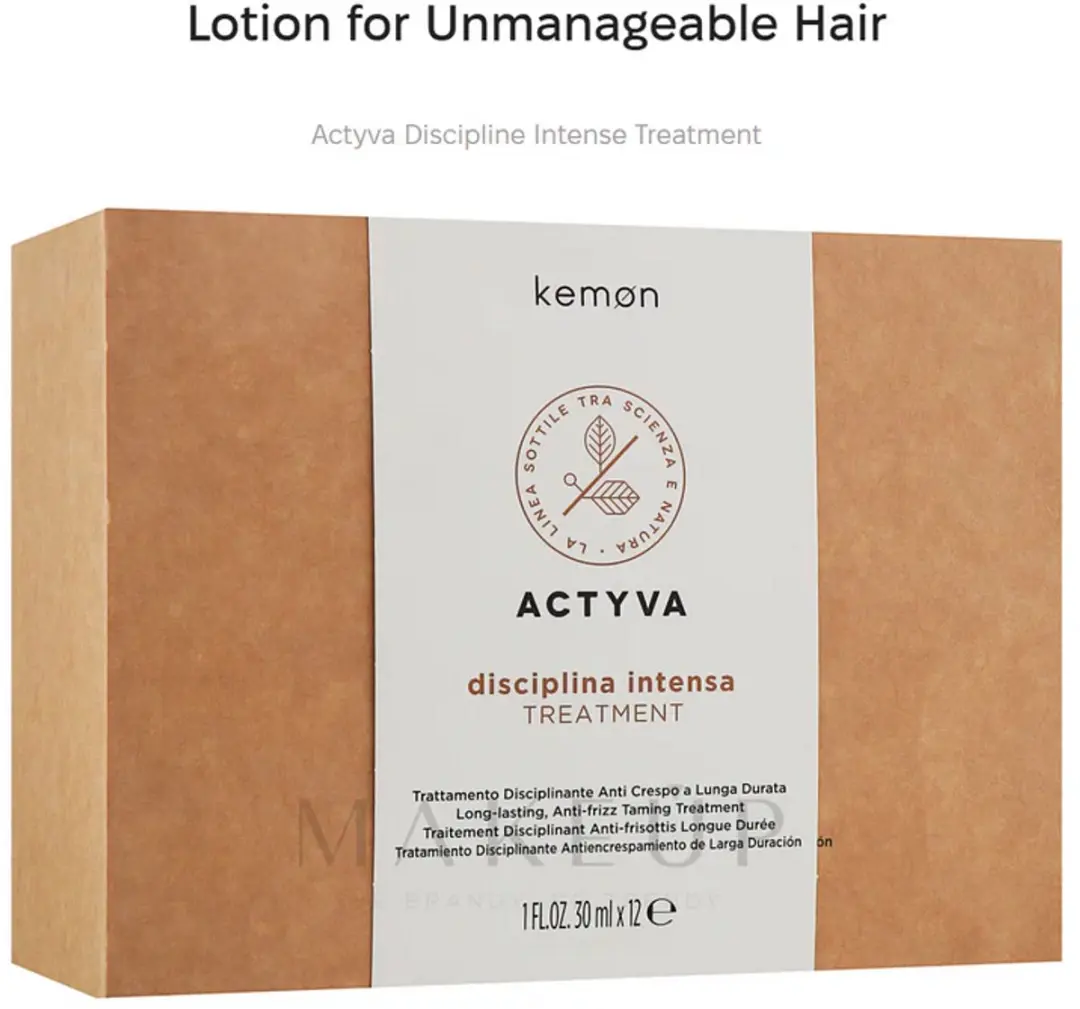 Kemon Actyva Disciplina Intensa Treatment 12x30ml