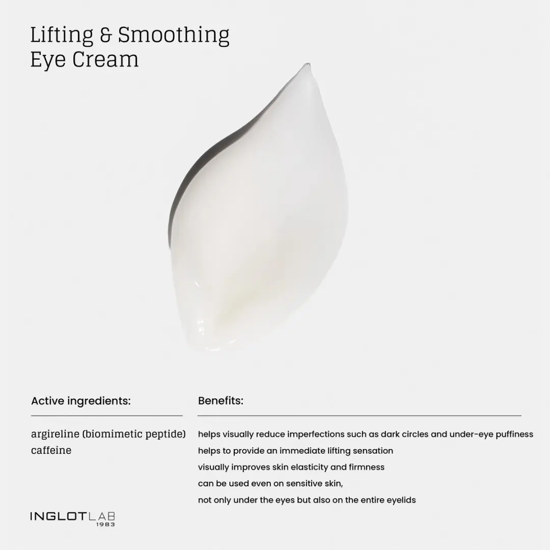 Inglot Lab Lifting & Smoothing Oogcrème 20ml