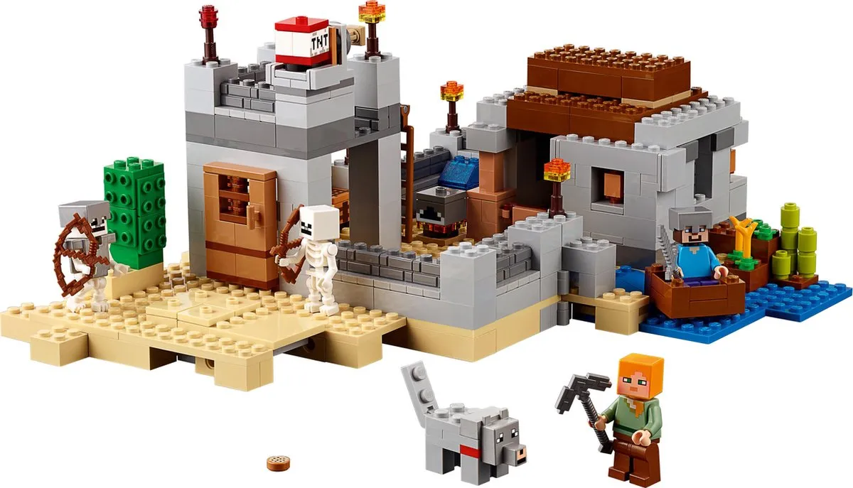 LEGO Minecraft Woestijnuitkijkpost 21121 - 498 Stukken - afbeelding 3 van 6