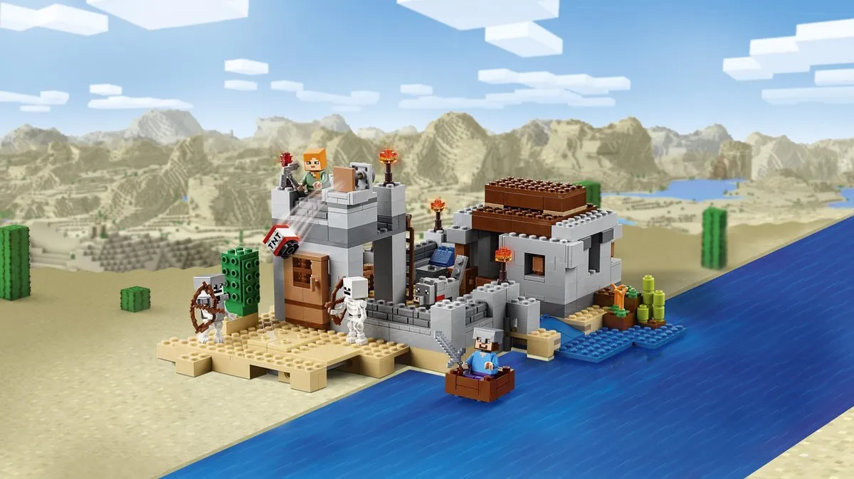 LEGO Minecraft Woestijnuitkijkpost 21121 - 498 Stukken - afbeelding 4 van 6