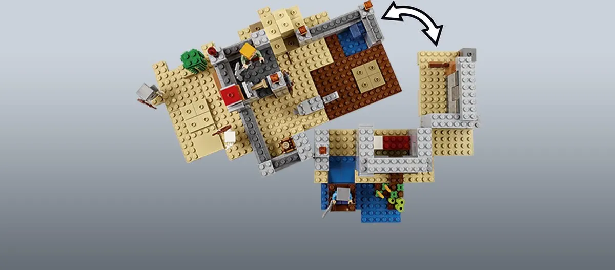 LEGO Minecraft Woestijnuitkijkpost 21121 - 498 Stukken - afbeelding 5 van 6