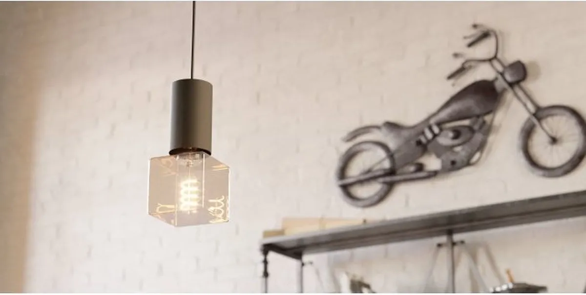 Eglo LED Lamp E27 4W - Ø9,5cm - Amber - 1600K