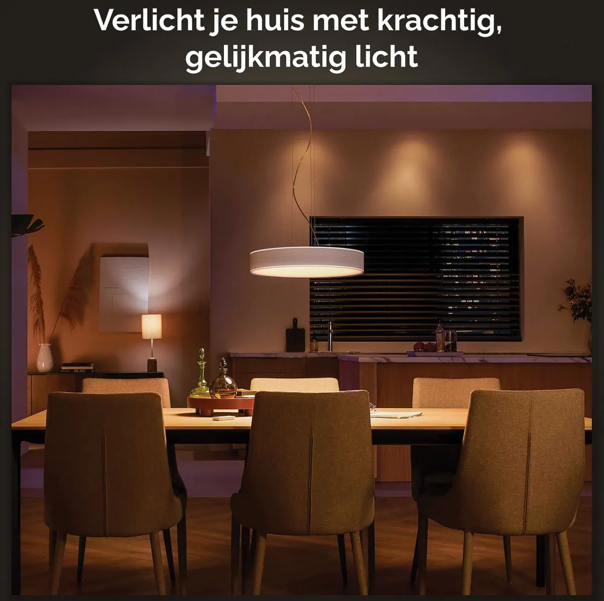 Philips Hue Enrave Hanglamp - Wit - 1 Dimmer Switch