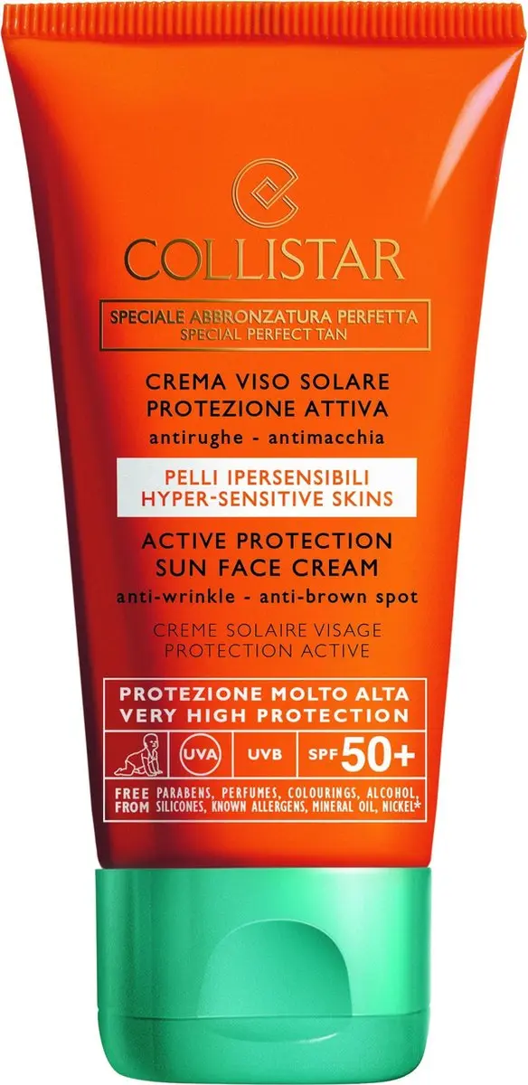 Collistar Active Protection Sun Face Cream SPF 50