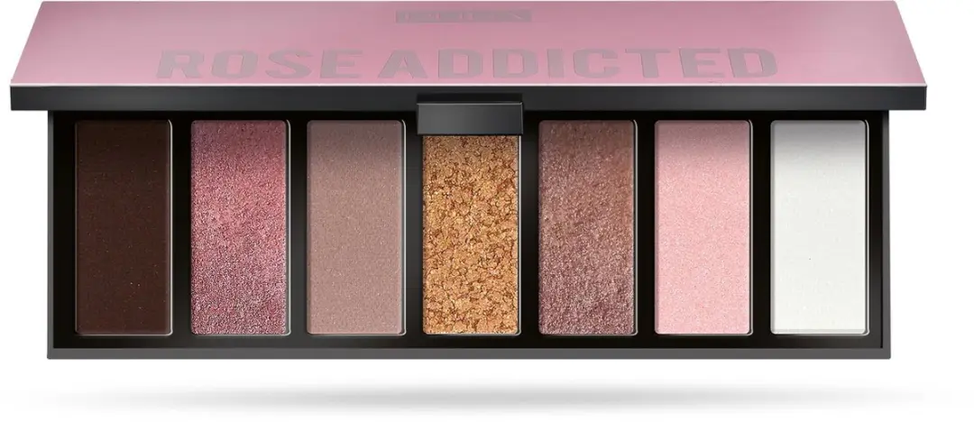 Pupa Milano Makeup Stories Compact 004 Rose Addicted - 7 Kleuren