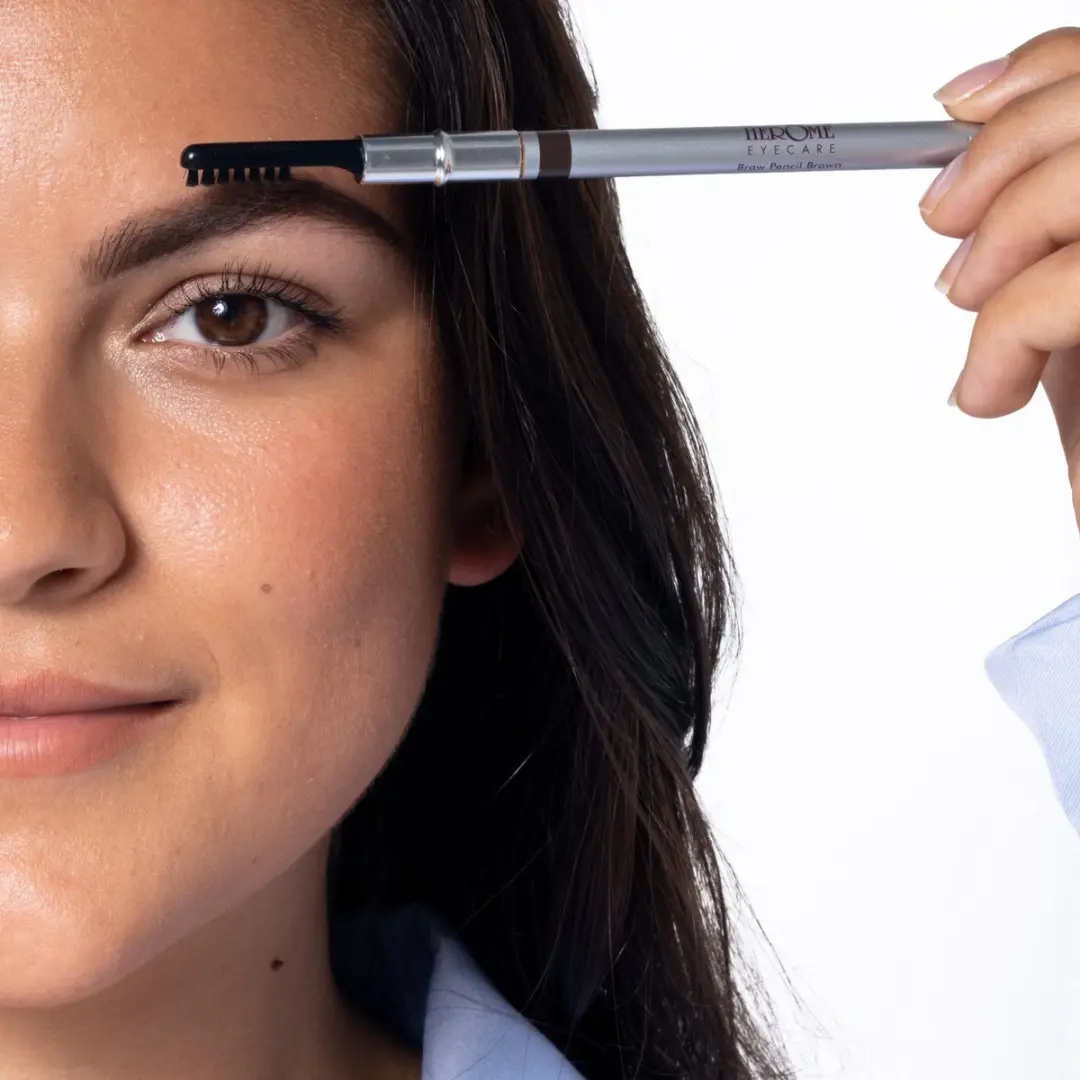 Herome Eye Care Wenkbrauwpotlood Bruin - 3g